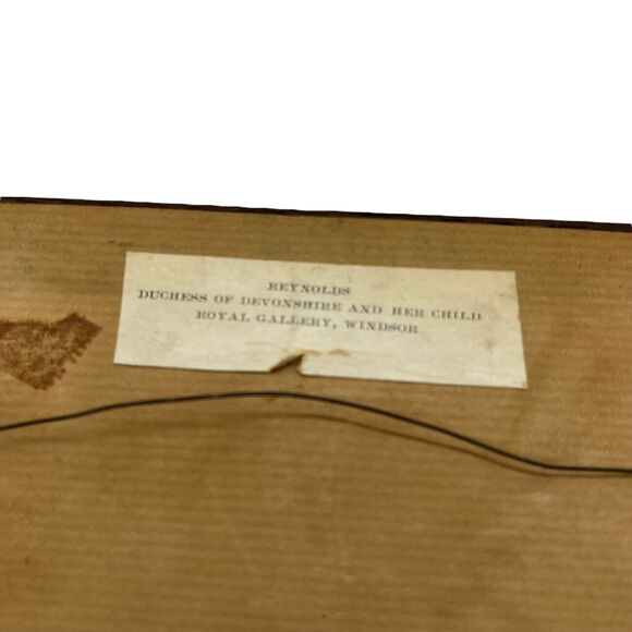 Reynolds Duchess of Devonshire Georgina and Her Child Royal Gallery Windsor - Picture 7 of 15